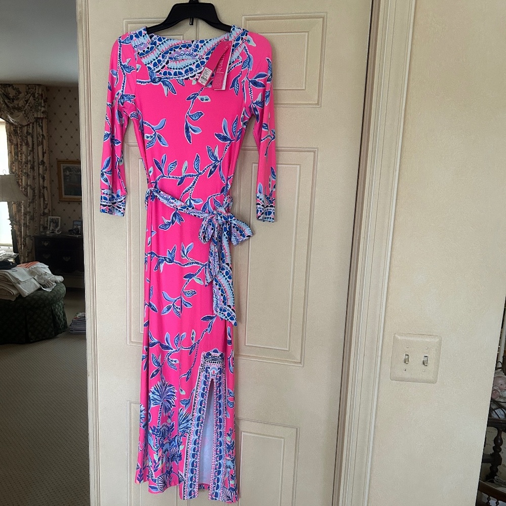 NWT Lilly Pulitzer Carabella ChillyLilly Dress Slathouse Jungle